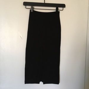 American Apparel Black Bodycon Pencil Skirt
